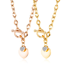 Load image into Gallery viewer, Fancy Stainless steel HEART Necklace
