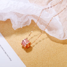 Load image into Gallery viewer, CYLINDER CZ NECKLACE
