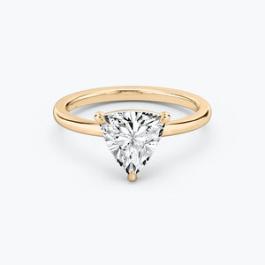 Solitaire Trillion Diamond Ring (0.90ctw.)