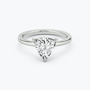 Solitaire Trillion Diamond Ring (0.90ctw.)