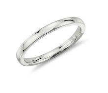 Load image into Gallery viewer, Gold wedding bands White-2MM

