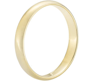 Gold wedding Bands Yellow-3MM