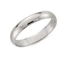 Load image into Gallery viewer, Gold wedding Bands White-4MM
