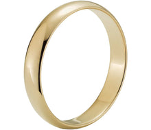 Load image into Gallery viewer, Gold wedding Bands Yellow-4MM
