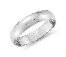 Load image into Gallery viewer, Gold wedding Bands White-5MM
