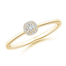 Load image into Gallery viewer, Round Diamond Halo Engagement Ring
