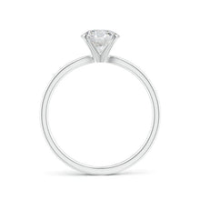 Load image into Gallery viewer, Diamond Solitaire Ring 14K White Gold
