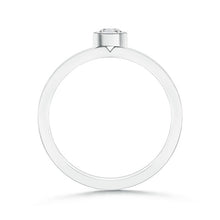 Load image into Gallery viewer, Diamond Ring Bezel-Set Solitaire Round
