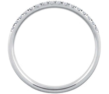 Load image into Gallery viewer, Cathedral Pavé Diamond Ring in 14k White Gold (1/6 ct. ctw.)
