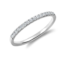 Load image into Gallery viewer, Cathedral Pavé Diamond Ring in 14k White Gold (1/6 ct. ctw.)
