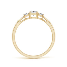 Load image into Gallery viewer, 3-Stone Princess Cut Diamond Engagement Ring
