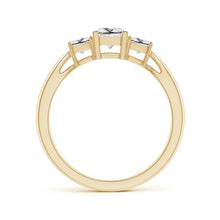 Load image into Gallery viewer, 3-Stone Princess Cut Diamond Engagement Ring
