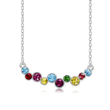 Load image into Gallery viewer, 925 Sterling Silver Multi colors Pendant Made with Crystal From Swarovski(R)
