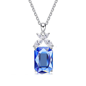 925 Sterling Silver Jewelry Set for Women Made with Crystals from Swarovski(R)