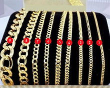 Charger l&#39;image dans la galerie, 10K Gold 9.5mm Flat Curb Bracelet
