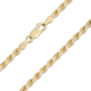 Sterling Silver 2 mm Rope Chain