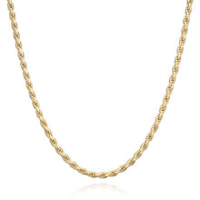 Load image into Gallery viewer, Sterling Silver 3mm Rope Chain
