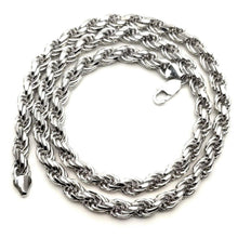 Load image into Gallery viewer, Sterling Silver 8mm Rope Chain

